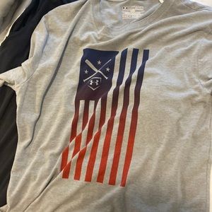 Under armor baseball shirt